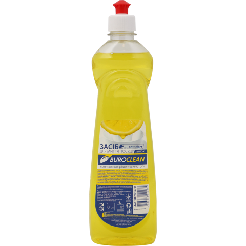 Засіб для посуду EuroStandart 500мл ЛИМОН BUROCLEAN 10700760